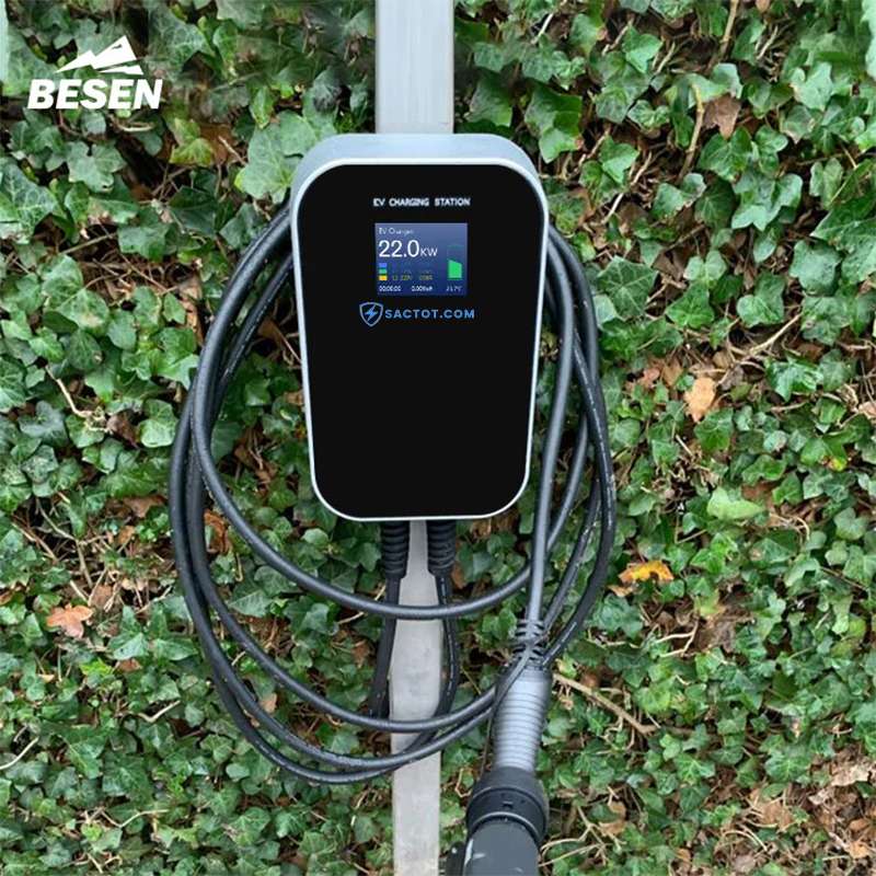 Hình ảnh thực tế Bộ sạc ô tô điện cố định EV BESEN BS20-BA
