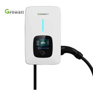 Sạc ô tô điện cố định 22kW Growatt THOR 22AS-P (AC, 32A, 3 pha, cổng Type 2)