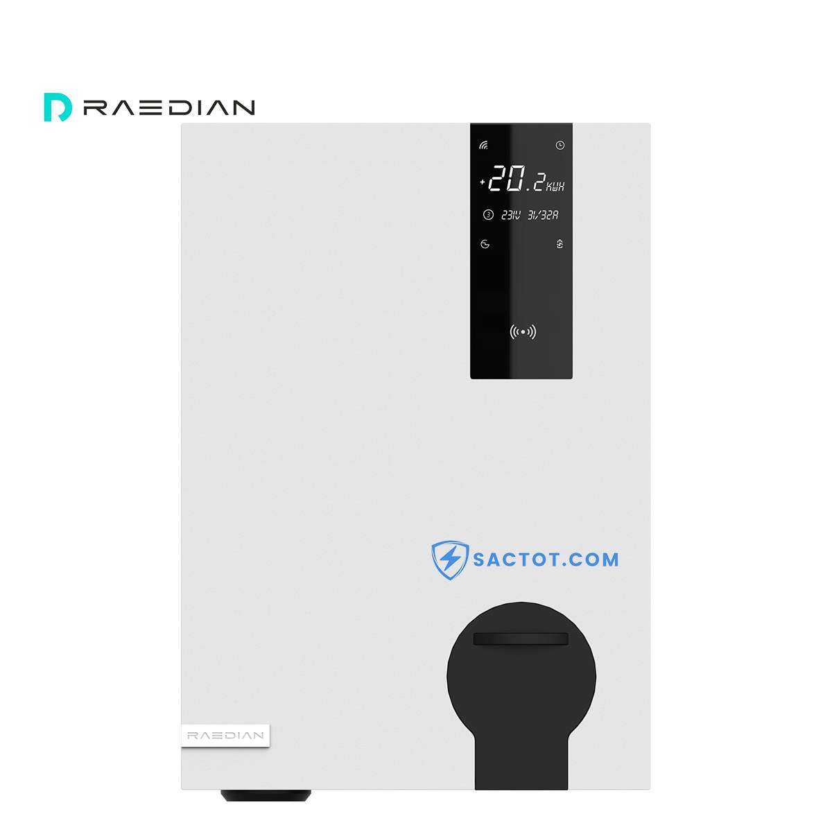 Sạc ô tô điện cố định 22kW RAEDIAN RDCC-DS-NEO (AC, 32A, 3 pha, cổng Type 2) - Ảnh 5